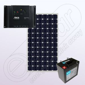 Sistem fotovoltaic off-grid pentru casa 12V IPM150W-6.6F-6A-50Ah