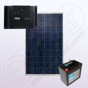 Sistem fotovoltaic policristalin rezidential IPP150W-6.6F-6A-50Ah