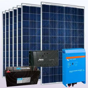 Sisteme fotovoltaice monocristaline cu invertor IPP200Wx7-1600W-Tarom245-45Ah-150Ah