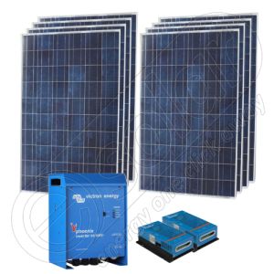 Kituri solare sinusoidale de 2kW putere instalata
