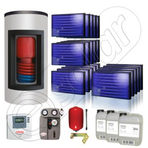 Panouri solare Idella si boiler Kombi set 20x1-1500.300.1KS