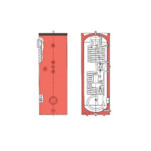 Boiler Solar cu statie solara si controler incluse Ideval IDVL-Solarbag 300.2