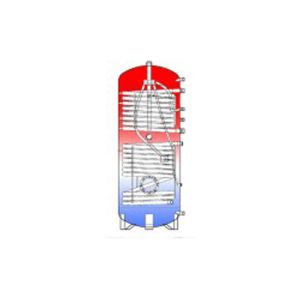 Rezervorul Solar Ideval cu doua schimbatoare de caldura IDVL-SP 750.2