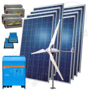 Sistem eolian hibrid off-grid 3KW-Hi-MVM