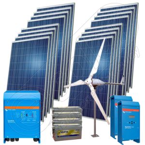 Sisteme hibride cu turbine eoliene 5KW-Hi-QVM