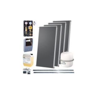 Kit solar IFST 2.02 cu patru panouri solare si set de montare pentru acoperis