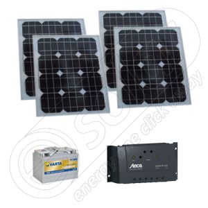 Kit solar mobil consumatori mici 12V 400Wh