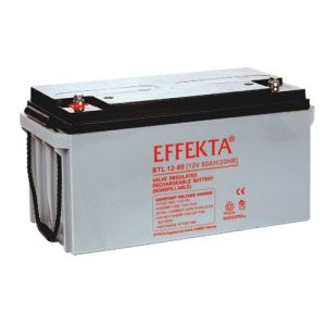 Bateria solara Effekta BTL 12-80 folosita in sistemele de energie solara