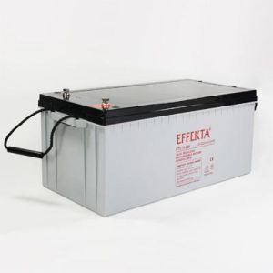 Baterii solare ieftine Effekta BTL 12-260 cu carcasa rezistenta din plastic