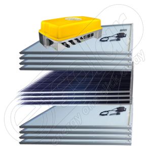 Kit independent panouri fotovoltaice solare 3 KW cu injectare in retea SolarMax 3000 P
