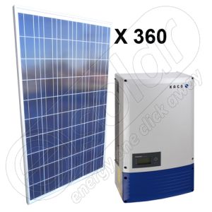 Kit solar energie electrica fotovoltaica 90 KW 3x Powador 30.0