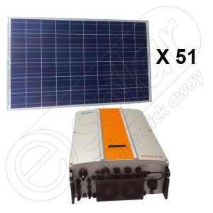 Kituri solare pentru retea cu invertor 12,75 KW Solivia 11.0 EU G4 TR
