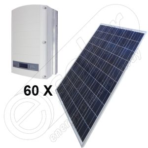 Panouri fotovoltaice cu injectare la reteaua nationala de 15 KW putere SE 15.0K