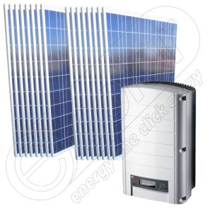Panouri fotovoltaice kit complet de 4 KW cu invertor on-grid SE 3000-EUR