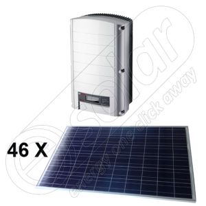 Panouri pentru energie fotovoltaica de 11,5 KW cu injectare in retea SE 10K