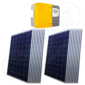 Panouri solare electrice de 4 KW cu invertor on-grid pentru casa SolarMax 4600