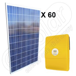 Panouri solare fotovoltaice pentru curent electric de 15 KW cu inverter on-grid SolarMax 15 MT 2