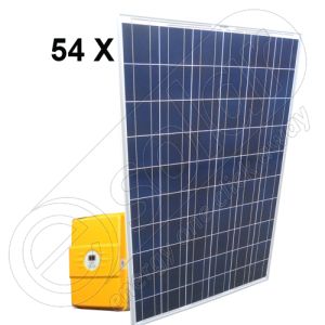 Sistem solar complet de 13,5 KW cu injectare in retea SolarMax 15 MT 3