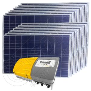 Sisteme fotovoltaice complete pentru casa cu panouri electrice on-grid de 4 KW SolarMax 4000 P