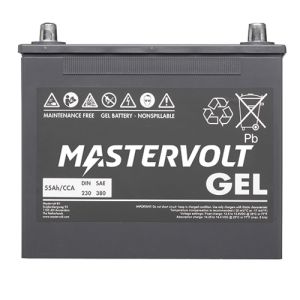 Baterii solare gel performante MGV 12 Volti-55 Amperi MasterVolt pentru sisteme de panouri solare