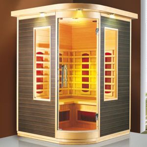 Cabina de sauna cu sistem de incalzire infrarosu