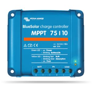 Controler incarcare si alimentare baterii pentru sisteme fotovoltaice BlueSolar MPPT 75/10 (12/24V-10A) Victron