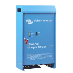 Controler incarcator priza acumulatori de consum mare Phoenix Charger 12V-30A Victron