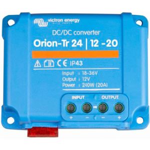 Convertoare DC/DC de tensiune baterii sisteme fotovoltaice Orion-Tr 24/12-20A (240W) Victron