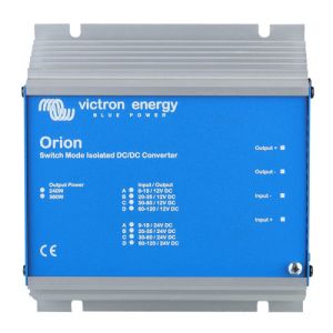 Convertor izolat de tensiune DC-DC Orion 24/48-7,5A (360W) Victron pentru panouri solare