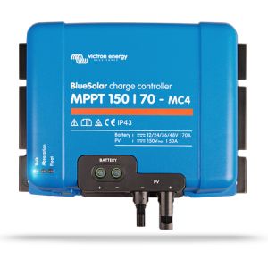 Incarcator pentru acumulatori sistem fotovoltaic BlueSolar MPPT 150/70-MC4 (12/24/48V-70A) Victron