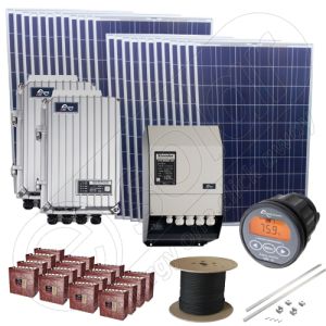Kit instalatie solara fotovoltaica 6kW putere instalata si 21kWh productie energie electrica media zilnica anuala cu manopera la cheie