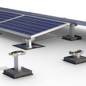 Kit structura de prindere 30 panouri solare de 7.5kW putere instalata pentru acoperis plan 2