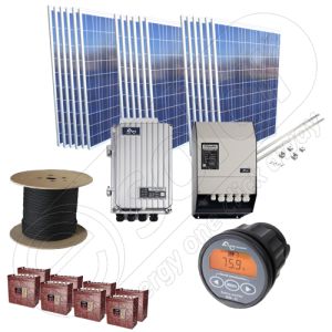 Pachet de panouri solare la cheie cu 4.5kW putere instalata si 16kWh productie curent electric media zilnica anuala