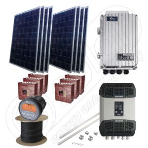 Pachete solare la cheie cu celule fotovoltaice de 2kW putere instalata cu montaj inclus