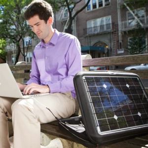 Geanta fotovoltaica cu incarcator solar Generator pentru laptop, MacBook, smartphone si tableta cu acumulator pret ieftin 6