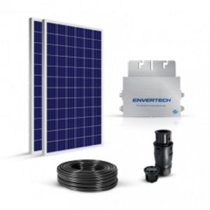 Kit solar cu microcontroler si doua panouri solare cu 60 celule policristaline de inalta performanta pret ieftin