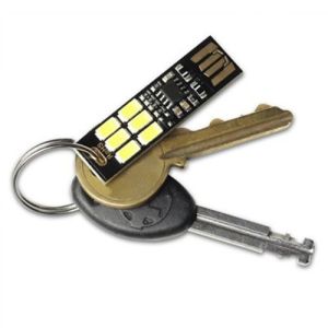 Set 4 USB Mini Light pentru orice tip de breloc compatibil cu acumulatorii solari V15 si V88 pret ieftin 3