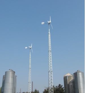 Turbina eoliana cu putere mare, turbina eoliana pret mic, turbina eoliana cu invertor inclus.