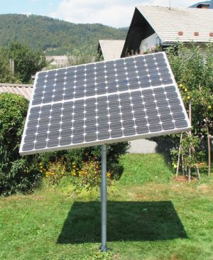 Tracker solar cu structura din profil cu dublu ax, tracker suport pentru panouri fotovoltaice, sisteme solare fotovoltaice