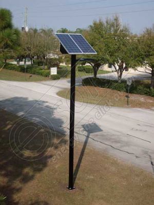 Stalp fotovoltaic de iluminat cu LED-uri PV-4M 6