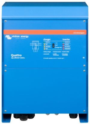 Invertoare sinusoidale fotovoltaice Victron Quattro 48V 8000W 110-100-100