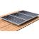 Structura de prindere cu tija pentru 4 panouri fotovoltaice 1650/2000 x 1000 (35-50 mm), usor de instalat, cu posibilitate de extindere pret ieftin