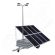 Remorca fotovoltaica IDELLA Mobile Energy IME 8 cu 4 lampi solare, un stalp pentru iluminat si 8 panouri fotovoltaice IDELLA Power Poly IPP 550W pentru santiere temporare sau aplicatii agricole