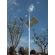 Stalpi solari hibrizi cu eoliana iluminat public HI-5M 2