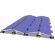 Kit structura de prindere 30 panouri solare de 7.5kW putere instalata pentru acoperis plan