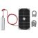 Incarcator cu acumulator solar USB 5000mAh si lanterna solara pret ieftin