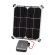 Kit incarcator solar fotovoltaic 9W rezistent si usor cu baterie solara V50 12,800mAh pret ieftin