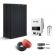 Kit solar 1920W pentru autoconsum cu productie mare de energie, 6 panouri fotovoltaice monocristaline, un invertor solar central si o antena WIFI pentru control de la distanta pret ieftin