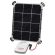 Panouri fotovoltaice cu baterii solare kit incarcator solar 6W cu baterie USB V15 pentru tablete si smartphone pret ieftin