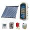 Panouri cu tuburi vidate si boiler SIU 1x22-150.2TE, Pachet cu panou solar cu tuburi vidate, Panou solar cu tuburi vidate cu boiler termoelectric